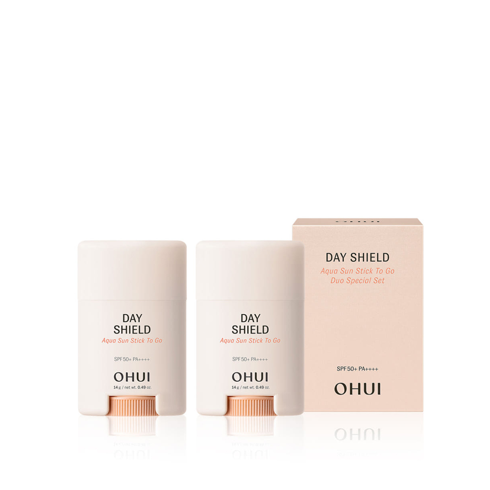 오휘 데이쉴드 아쿠아 선스틱 투 고 듀오 14 g 2개 (SPF 50+,PA++++) - 상품 이미지