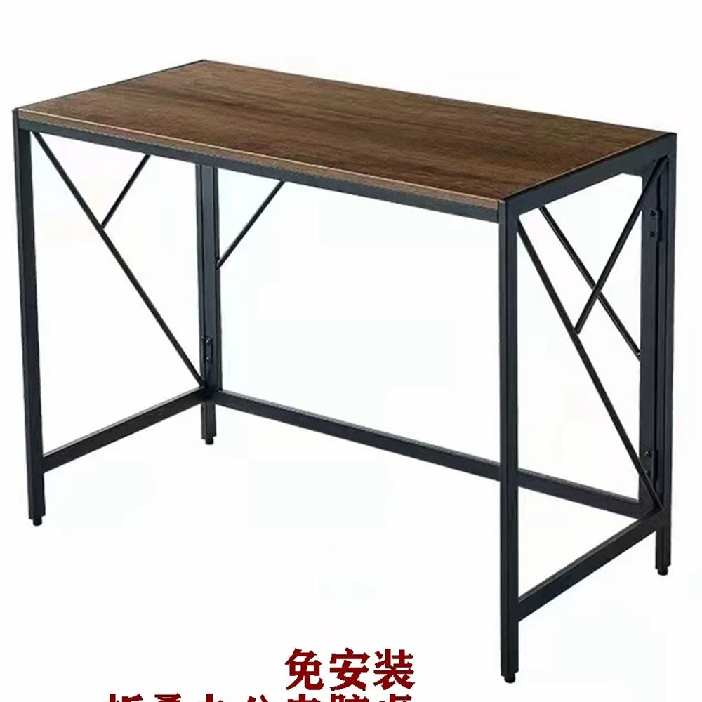 컴퓨터 좁은공간책상 철제 책상1000500 기본형 - 상세 이미지 2