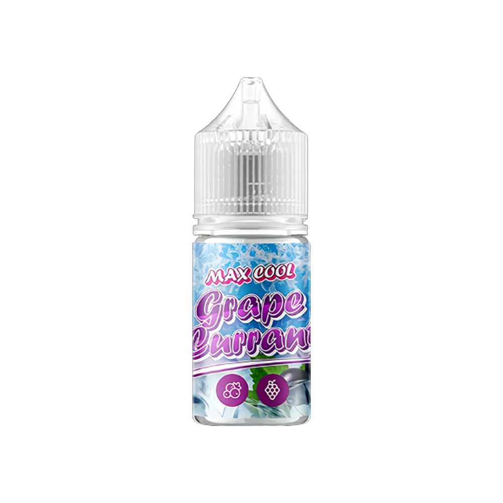 맥스쿨 액상 그레이프커런티 무니코틴 30ml 발라리안 맥스 젤로 말론 전자담배 아스몬 호환 - 상품 이미지