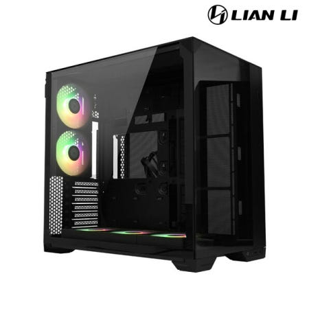 리안리 O11 VISION COMPACT 5FAN PC케이스 (블랙)