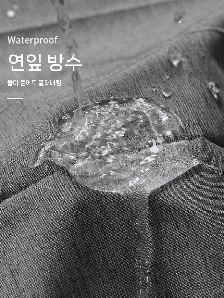 욕실 샤워부스 간이 샤워실 가림막 커튼 천막 탈의실 블랙 프레임 80x80x80cm 이미지 6