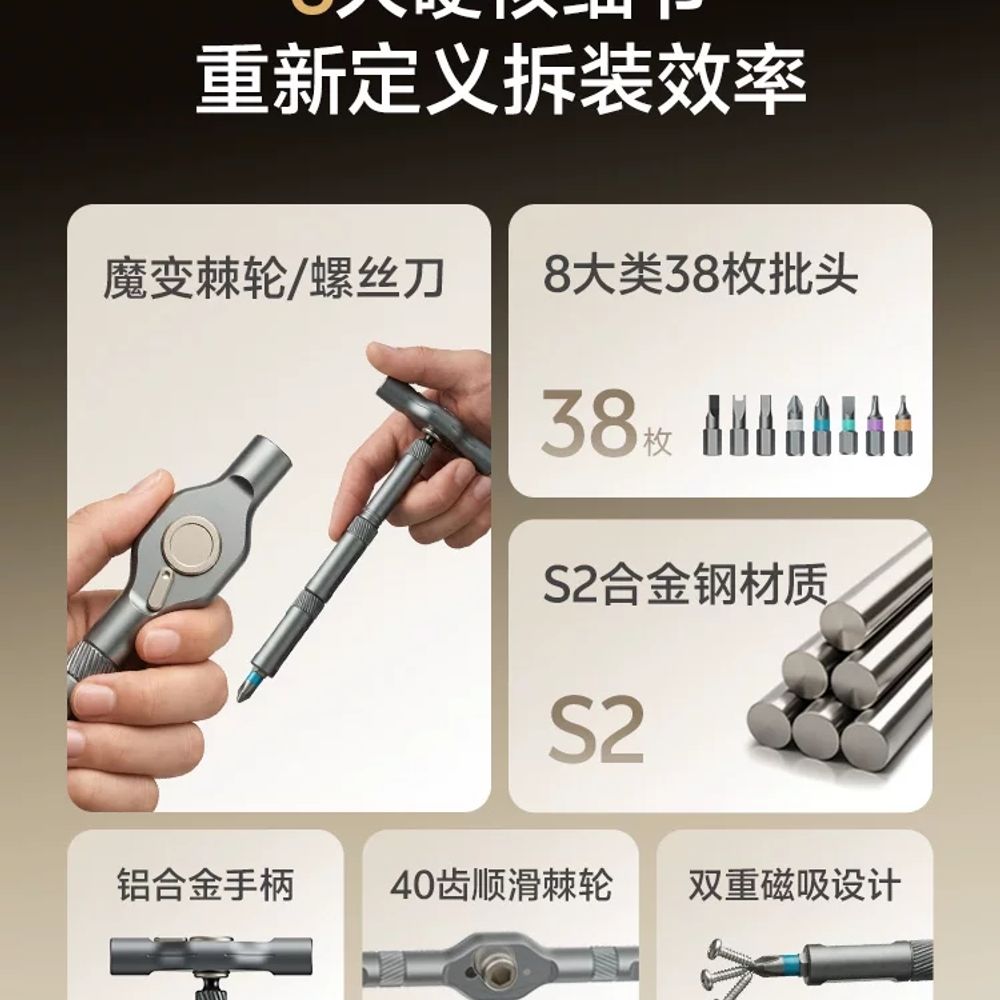 가정용 라쳇드라이버세트 26피스 양용드라이버 기본형 - 상세 이미지 4