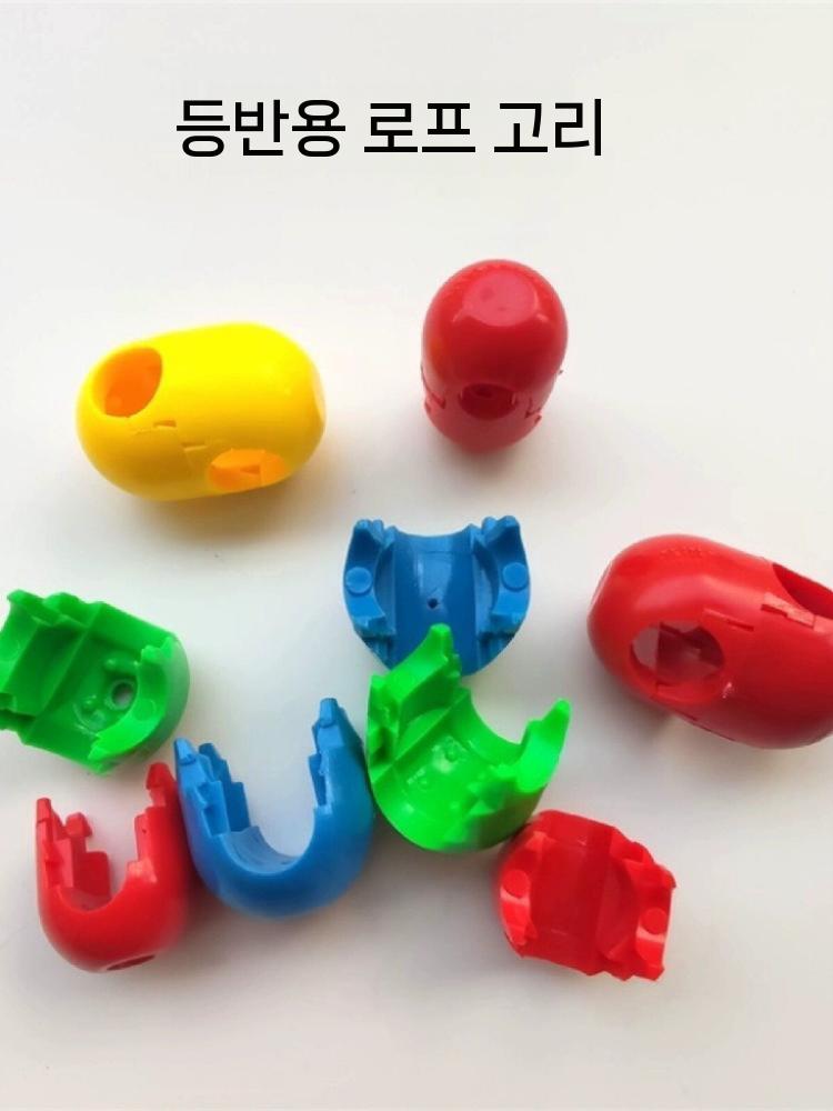 클라이밍 로프 커넥터 등산 네트 연결고리 야외 안전 고정부품 M12 버클 10개 - 상세 이미지 3
