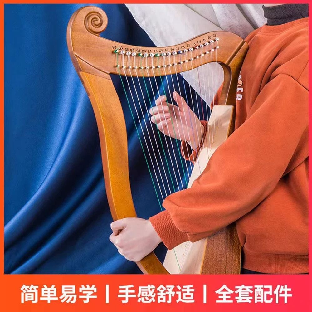 어린이 악기하프 24현 미니하프 연습용 기본형 - 상세 이미지 2