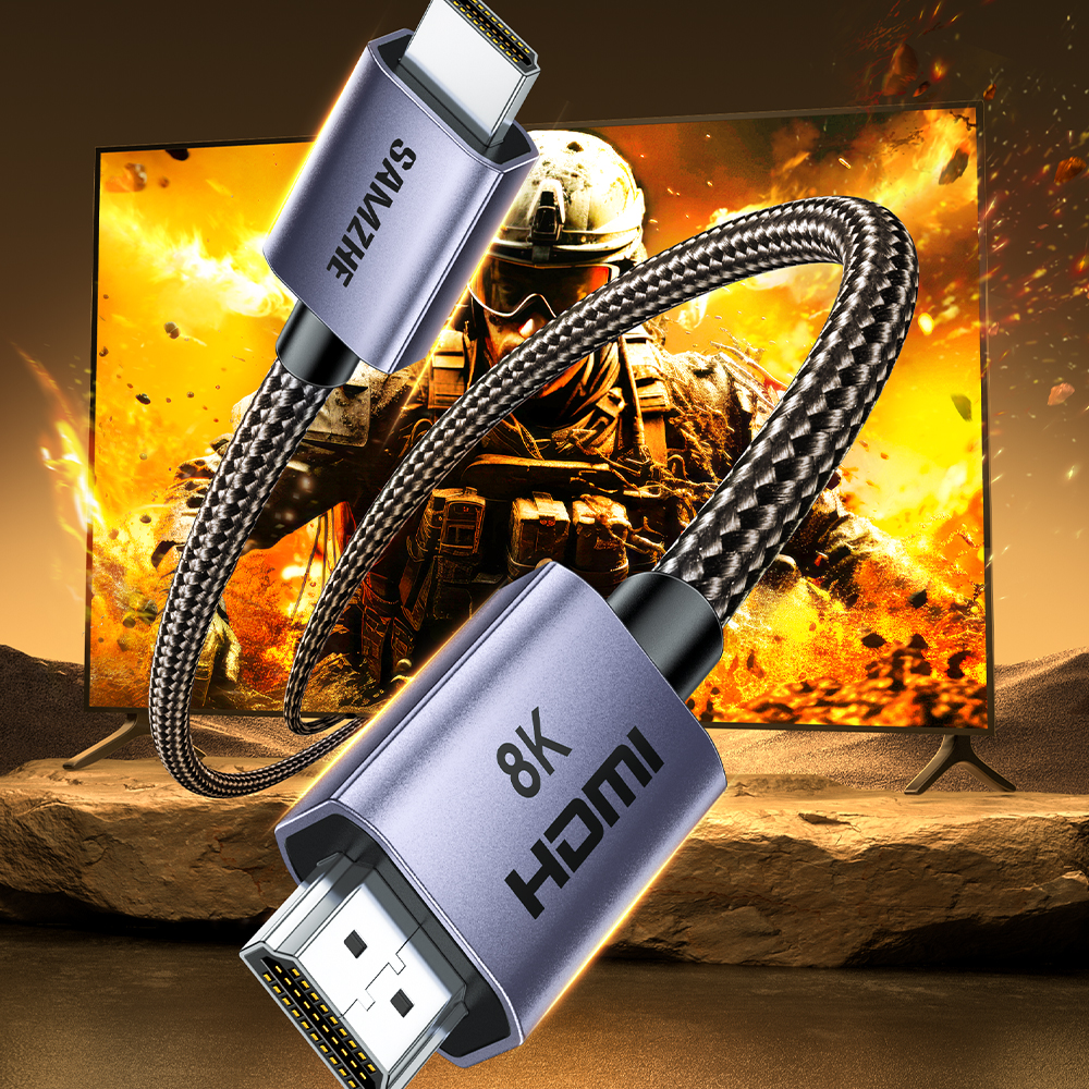 삼지 SAMZHE 프리미엄 8K 60Hz HDMI V2.1 케이블 HX 5m, 1개 - 상세 이미지 4