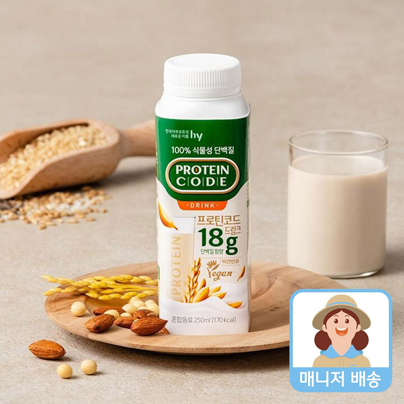 프로틴코드 드링크 250ml x 4개 - 상품 이미지
