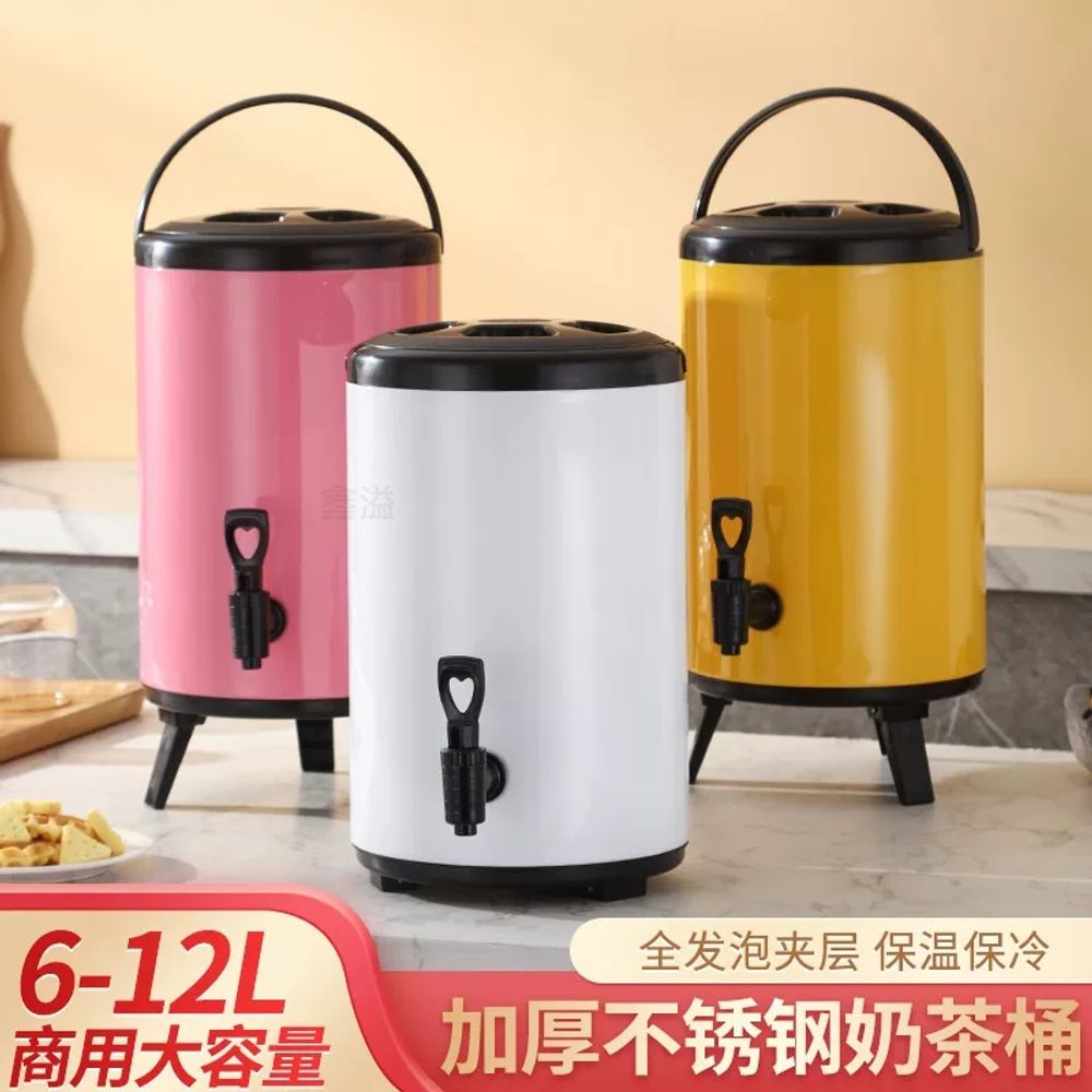 보온 업소용보온통 저그 대용량보온통 야외용 밀크티통 기본형 - 상세 이미지 2