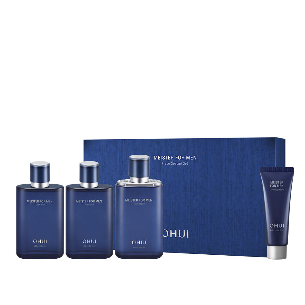 오휘 마이스터 포맨 프레쉬 3종 기획 세트 (스킨 100ml 2개, 로션 110ml) - 상품 이미지