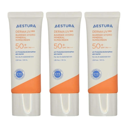 한국콜마 에스트라 365 무기자차 선크림 엑스트라 썬크림 에스테라 내돈내산 후기 40ml 3개