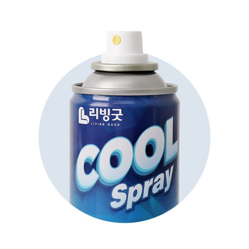 쿨스프레이 뿌리는에어컨 국산 멘톨 쿨링 아이스 급속냉각 1+1 박대표마켓 - 상세 이미지 3