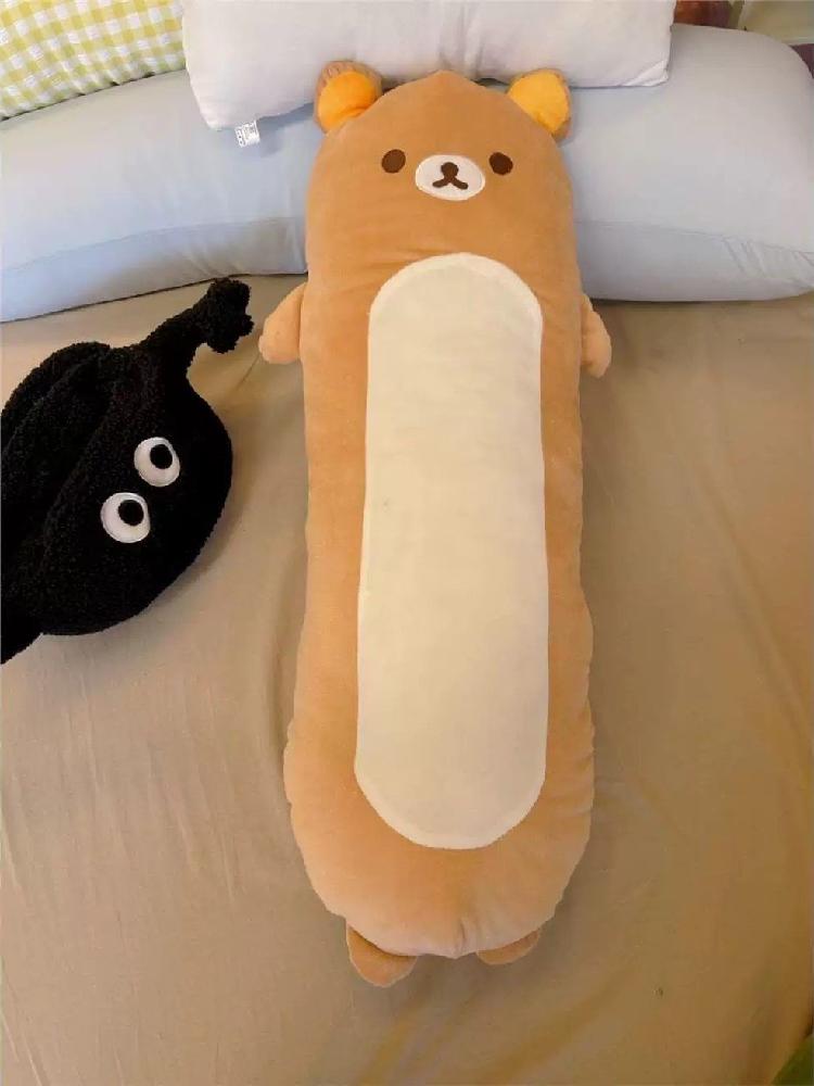 리락쿠마 코리락쿠마 바디필로우 껴안는 베개 선물 대형 인형 - 상세 이미지 3