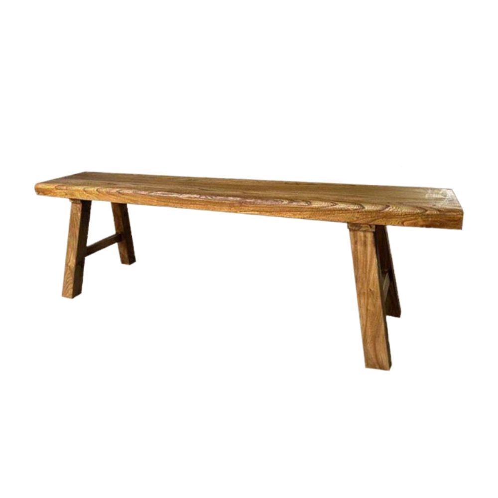 원목 벤치 긴의자 빈티지 카페 식탁의자 현관 고재 인테리어 80x26x45cm - 상품 이미지