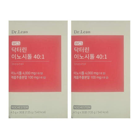 닥터린 이노시톨 이노시틀 후기 미노시톨 분말 가루 파우더 효능 효과 30포 2박스