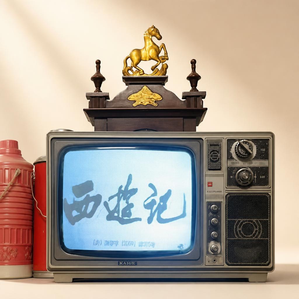 흑백 옛날티비 소품 레트로티비 기본형 - 상품 이미지