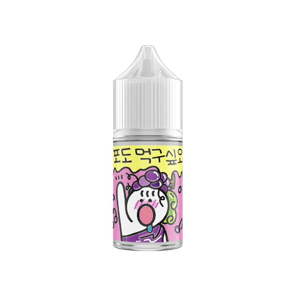 과일먹구싶오 액상 포도 무니코틴 30ml 발라리안 맥스 젤로 말론 전자담배 아스몬 호환 - 상품 이미지