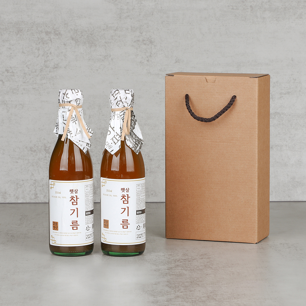 프리미엄 저온압착 통참깨 참기름 선물세트 - 상세 이미지 5