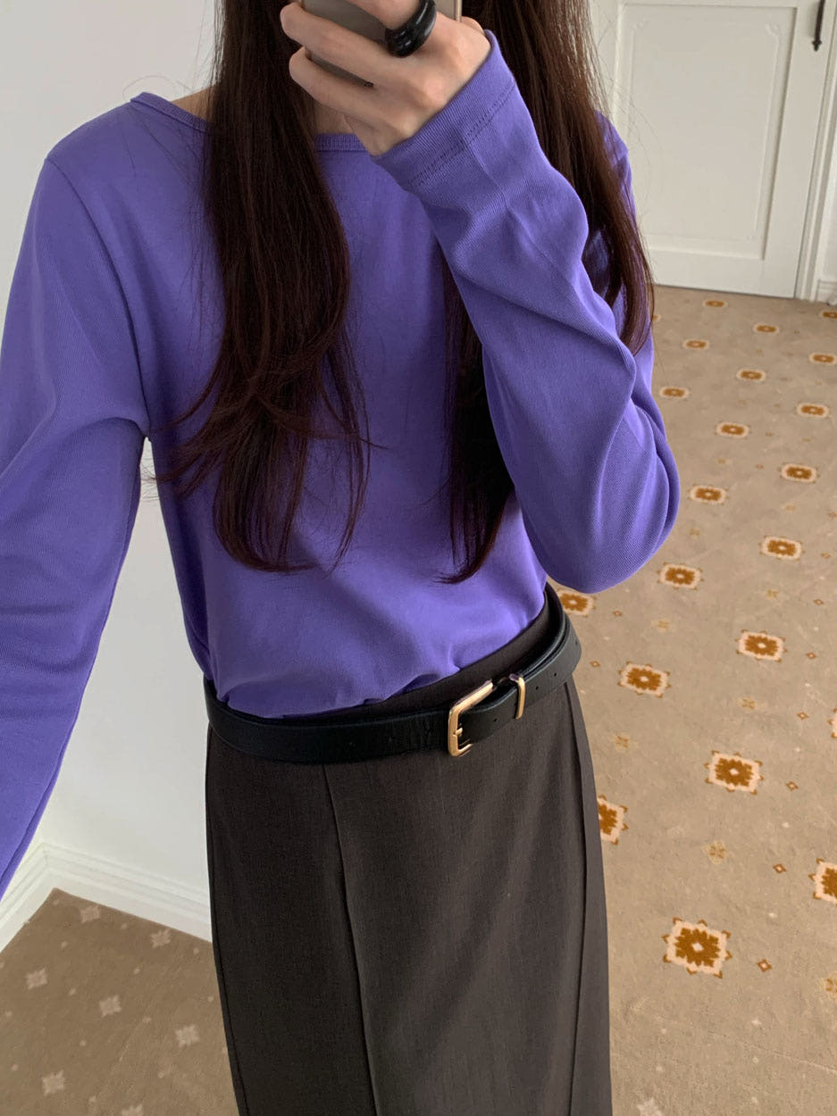 어토프 실켓 보트넥 긴팔티 베이직 4color 가격 비교 웨어링무드 어토프 실켓 보트넥 긴팔티 베이직 4color