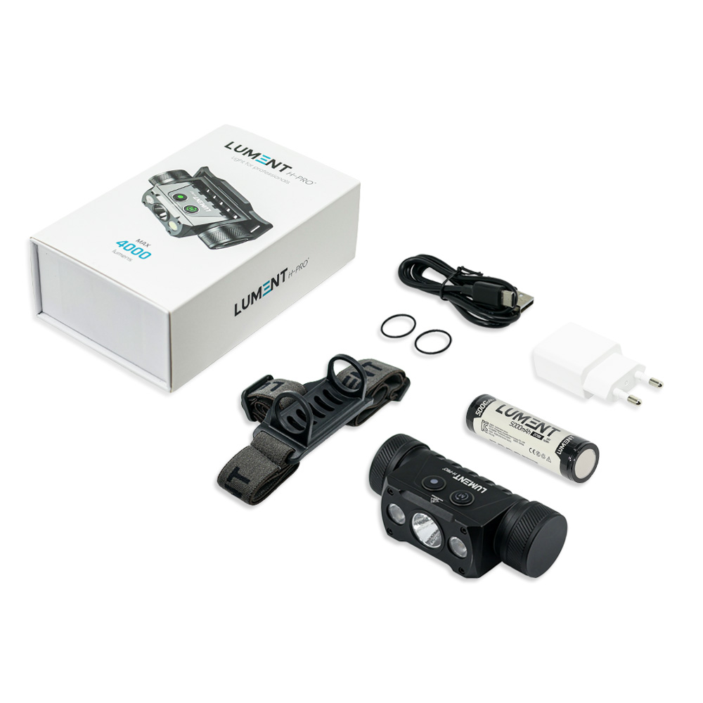 루멘트 해루질 LED 헤드랜턴 고휘도 캠핑 낚시 등산용 렌턴 H-PRO+ 베이직패키지 - 상세 이미지 3