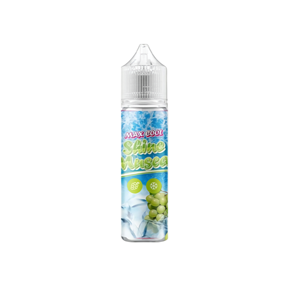 맥스쿨 액상 샤인머스켓 폐호흡 무니코틴 60ml 발라리안 젤로 맥스 말론 아스몬 호환 - 상품 이미지