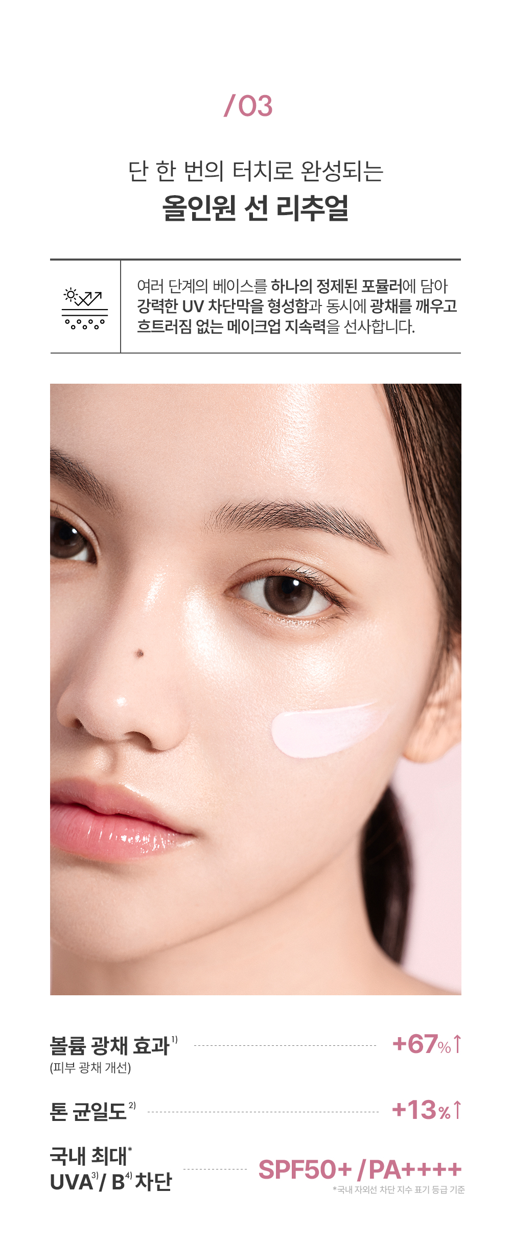 JUNG SAEM MOOL Masterclass Glow Tone-up Sun - details 9