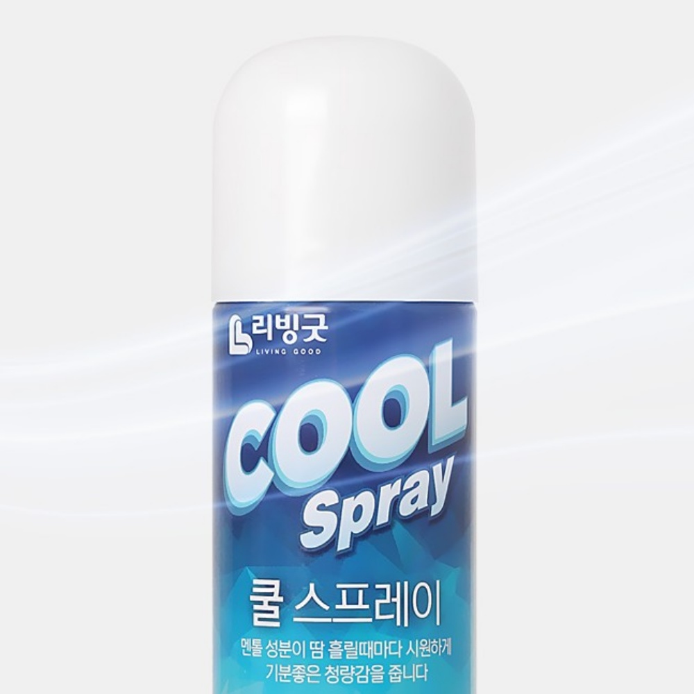 쿨스프레이 뿌리는에어컨 국산 멘톨 쿨링 아이스 급속냉각 1+1 박대표마켓 - 상세 이미지 4