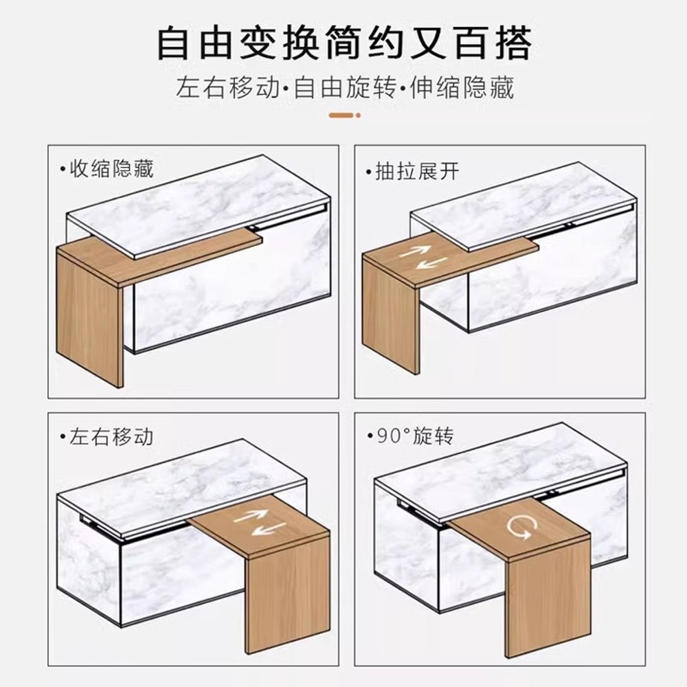 레일 아일랜드식탁확장 부품 확장형아일랜드식탁 회전 기본형 - 상세 이미지 3