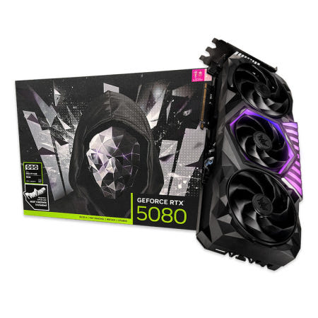 갤럭시 지포스 RTX 5080 HOF GAMING BLACK 그래픽카드 D7 16GB