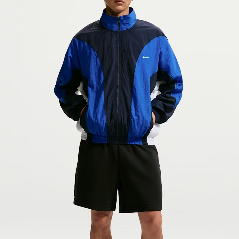 나이키 바스켓볼 우븐 자켓 트랙탑 집업 바람막이 블루 IM5888-451 이미지 6