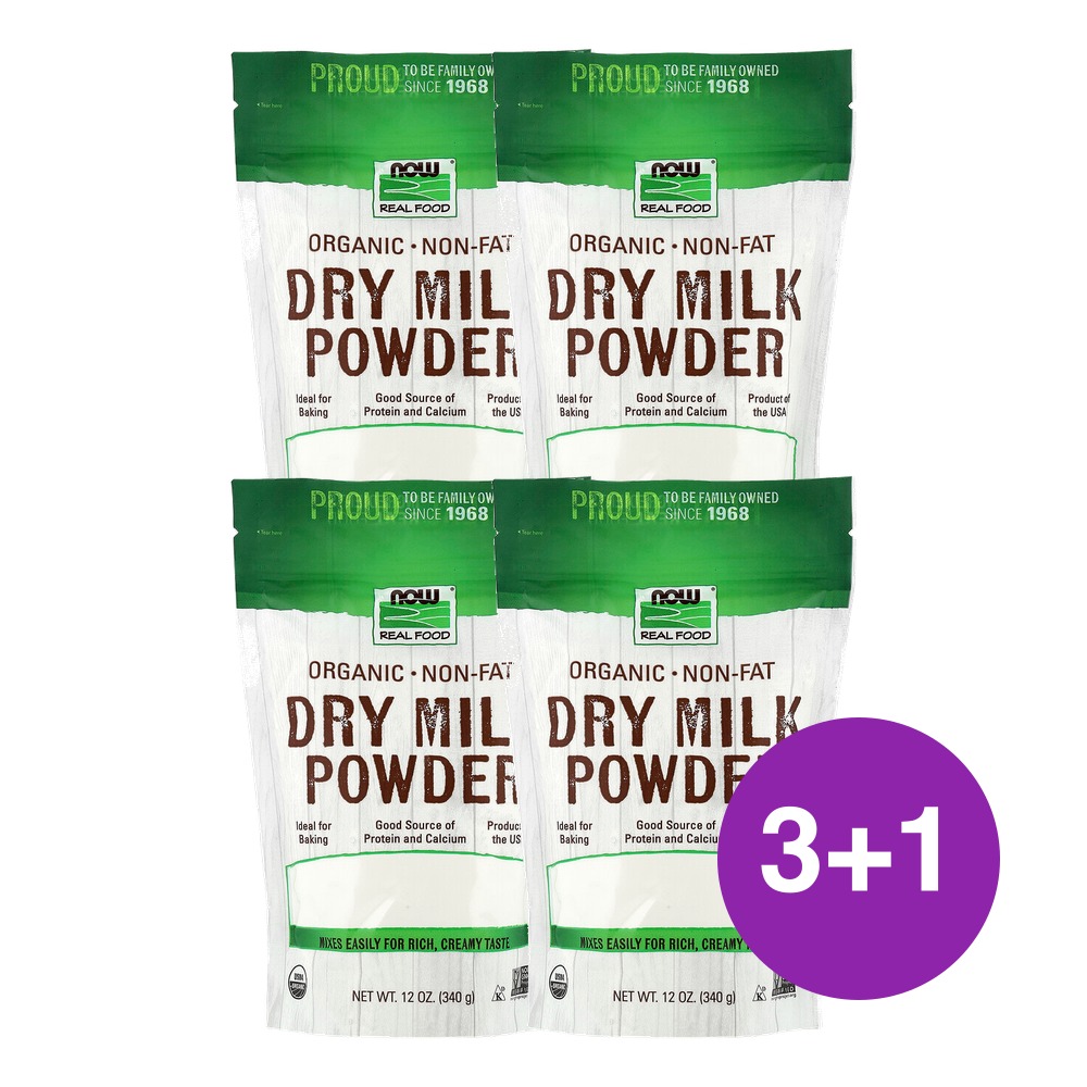나우푸드 Real Food 탈지 분유 340g, 4개 상품 이미지