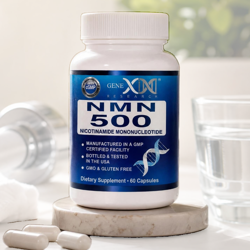 제넥스포뮬러 NMN 500mg 니코틴아마이드 모노뉴클레오타이드 고함량 엠엔엠 60캡슐 - 상품 이미지