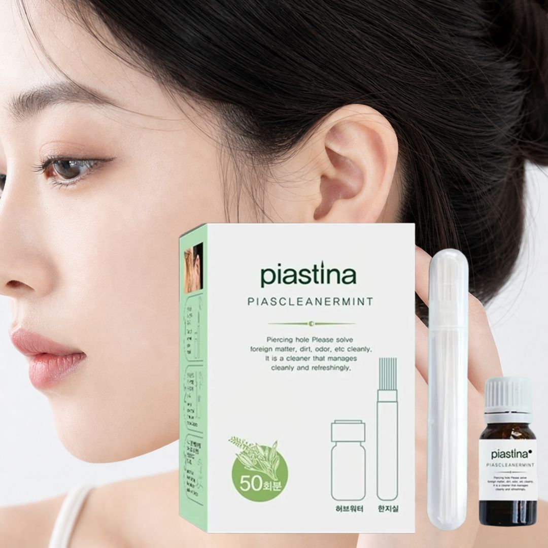 피어싱홀클리너 피어싱구멍청소 귀뚫은곳소독 귀걸이구멍청소 관리 귓볼세척 한지실 - 상품 이미지