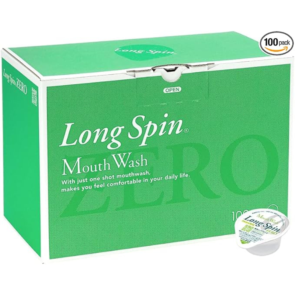 오키나 OKINA 휴대용 가글 마우스워시 시트러스 민트 롱스핀 제로 13ML 100개입 - 상품 이미지