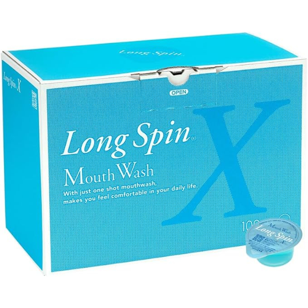 오키나 OKINA 휴대용 가글 마우스워시 민트향 롱스핀X 13ML 100개입 - 상품 이미지