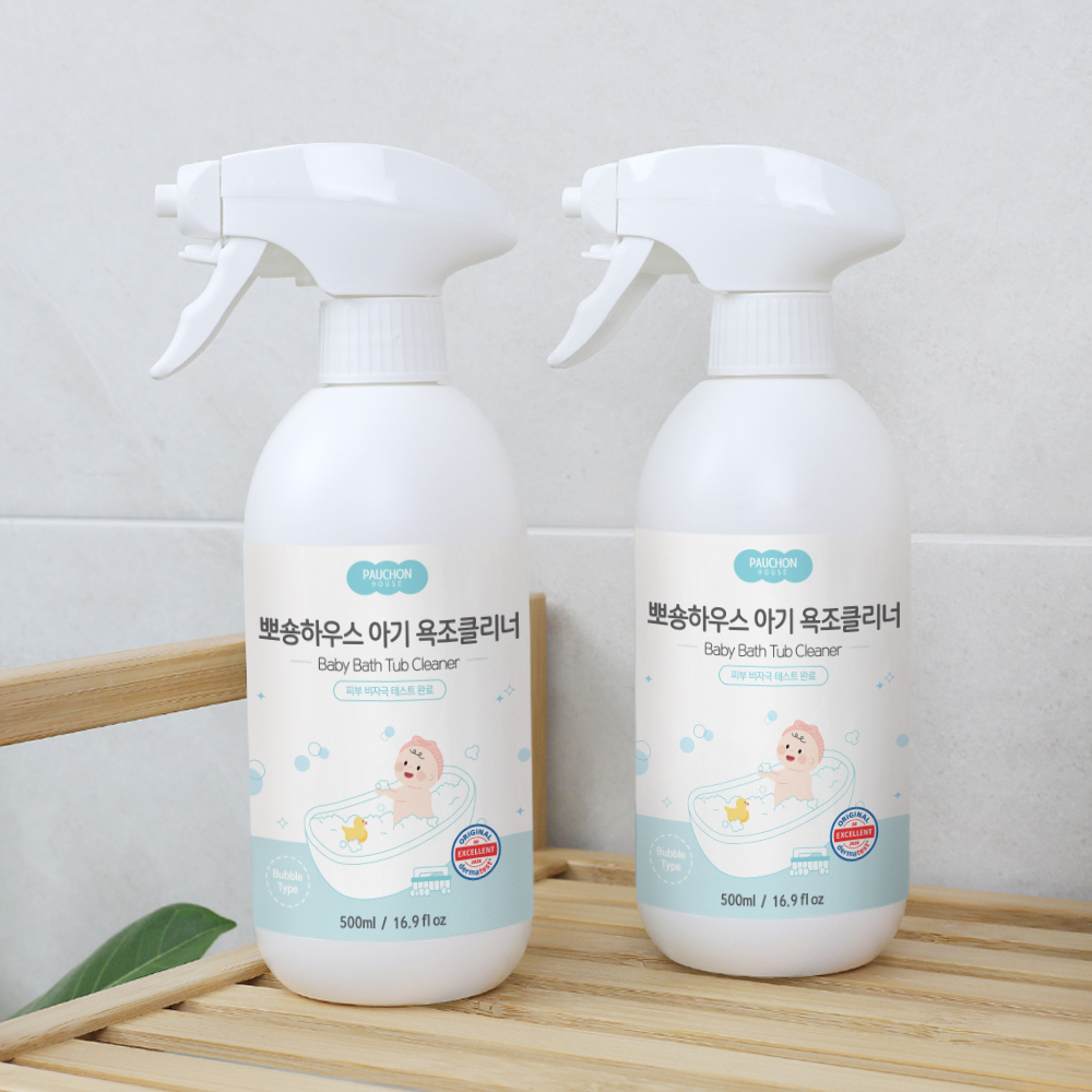 뽀숑하우스 아기 욕조클리너 비데 세정제 신생아 유아 500ml 이미지 8