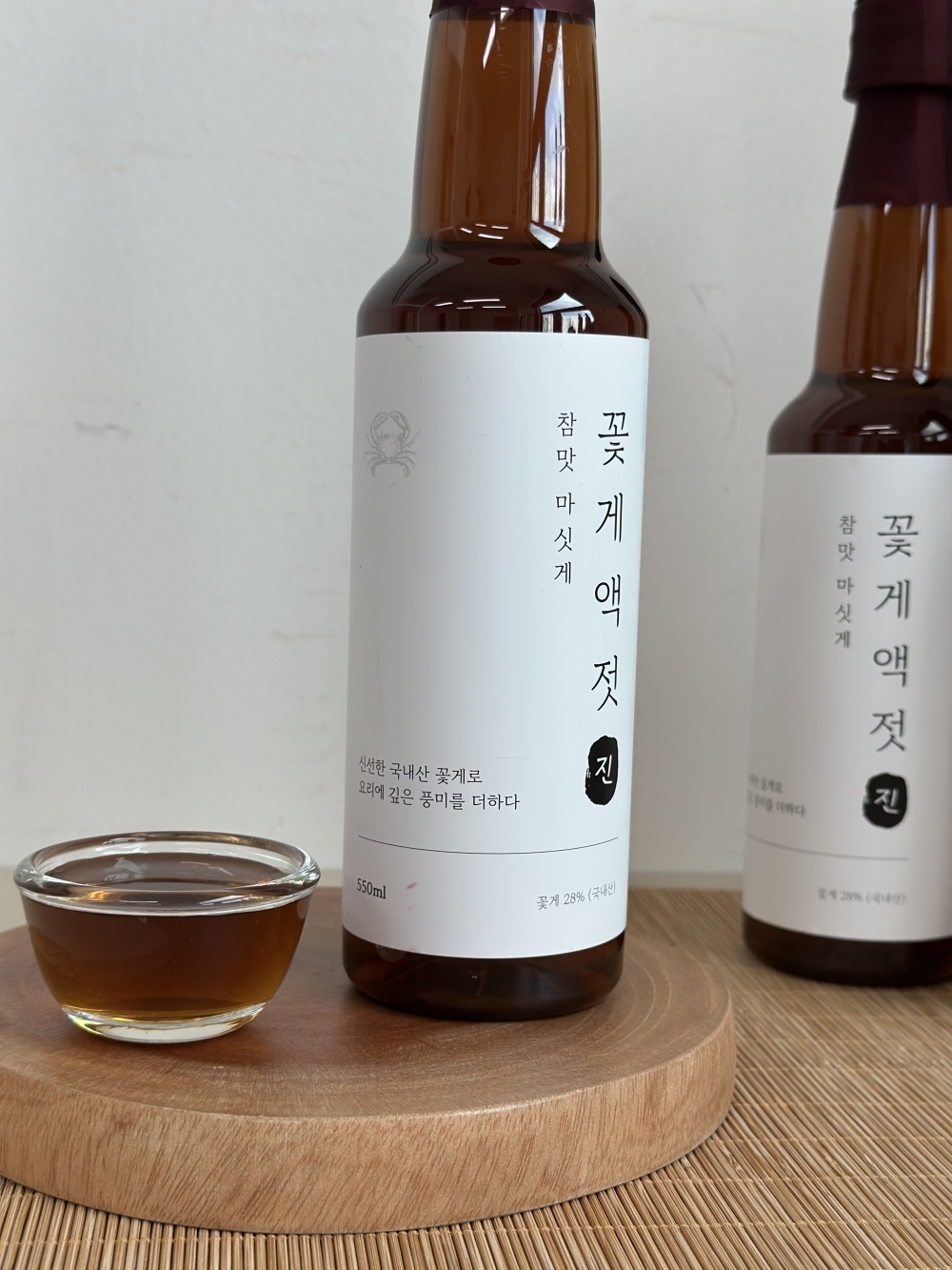 깔끔한 감칠맛 국내산 꽃게액젓 발효시킨 꽃게액젓진 550ml 2병 - 상세 이미지 5