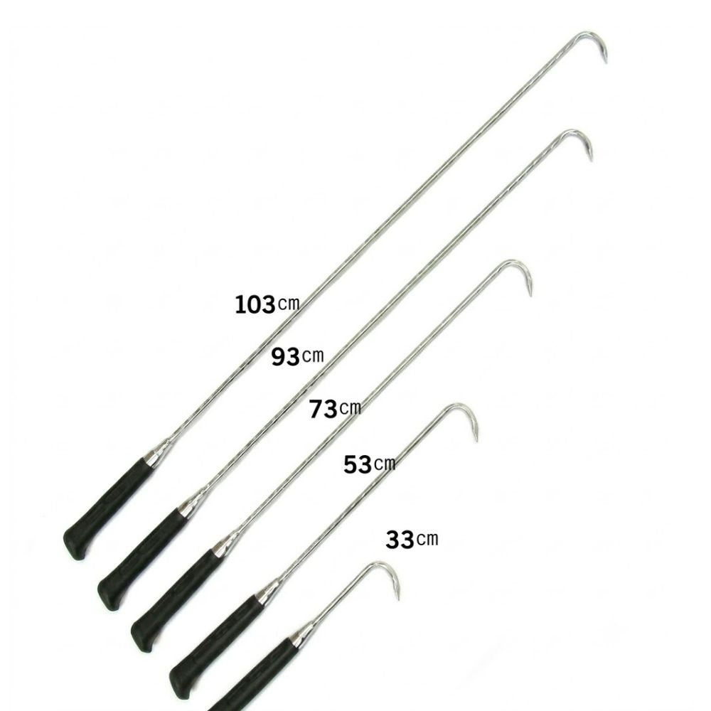 국산 갈고리후크 쇠갈고리 마대 맨홀 박스 다용도 33cm - 상세 이미지 3