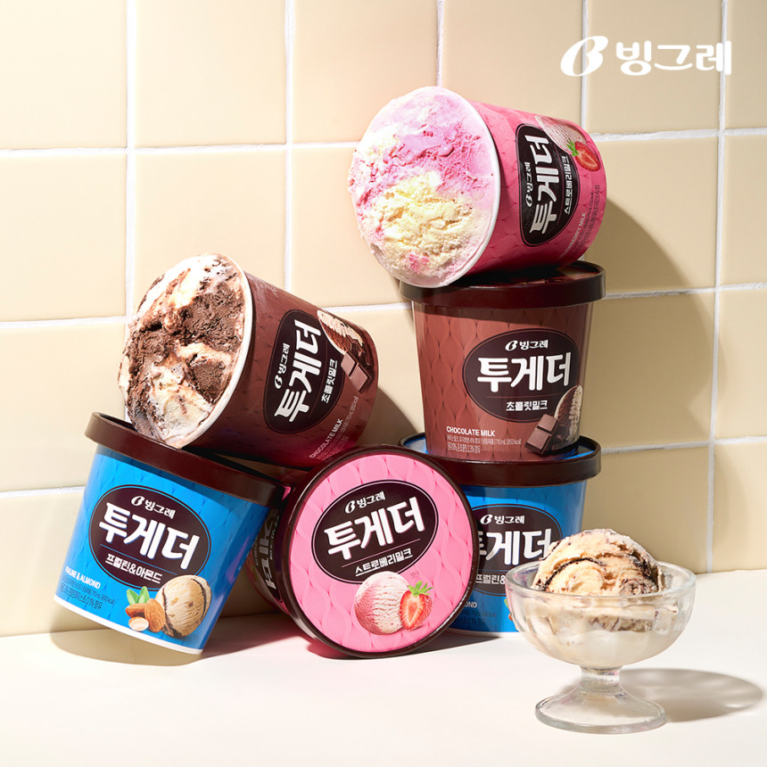 빙그레 투게더 오리지널 바닐라 900ml 4개 아이스크림 사진 5