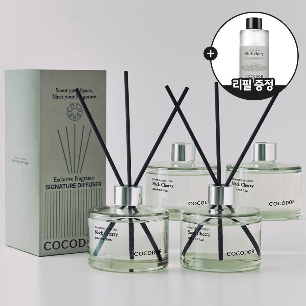 코코도르 시그니처 실내 디퓨저 200ml 4개 블랙체리 가격 추이 코코도르 코코도르 시그니처 실내 디퓨저 200ml 4개 블랙체리 - 최저가 22,800원