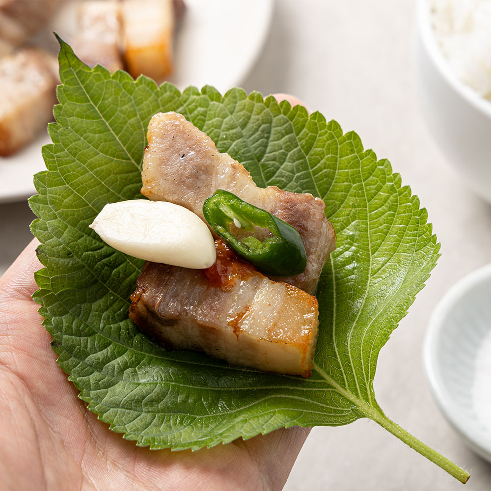 한입 큐브 삼겹살 300g x 4팩 냉동 돼지고기 구이용 소포장 스페인산 HACCP - 상세 이미지 4