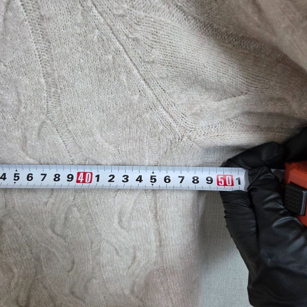 블루페페 베이지 여자 85 니트 O2367 이미지 7