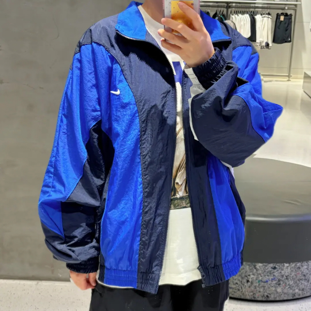 나이키 바스켓볼 우븐 자켓 트랙탑 집업 바람막이 블루 IM5888-451 - 상세 이미지 2