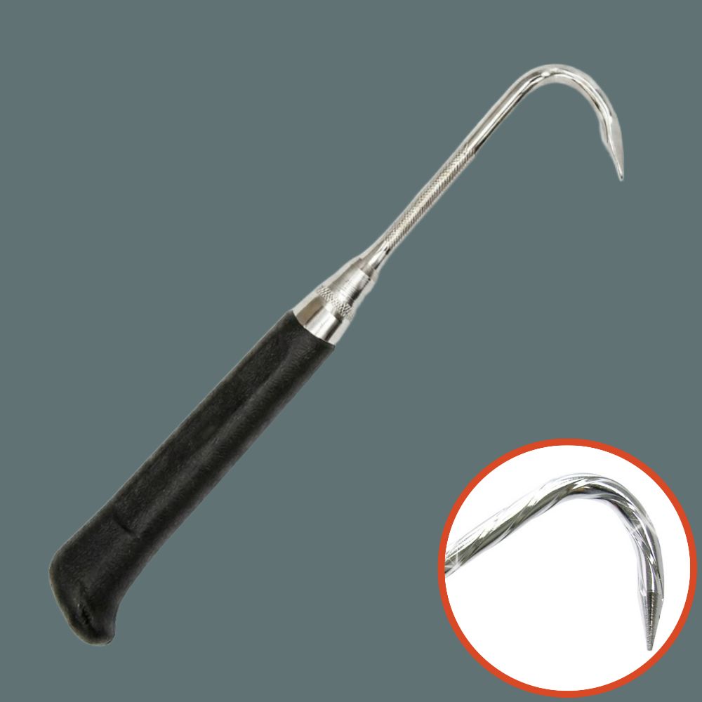 국산 갈고리후크 쇠갈고리 마대 맨홀 박스 다용도 33cm - 상품 이미지