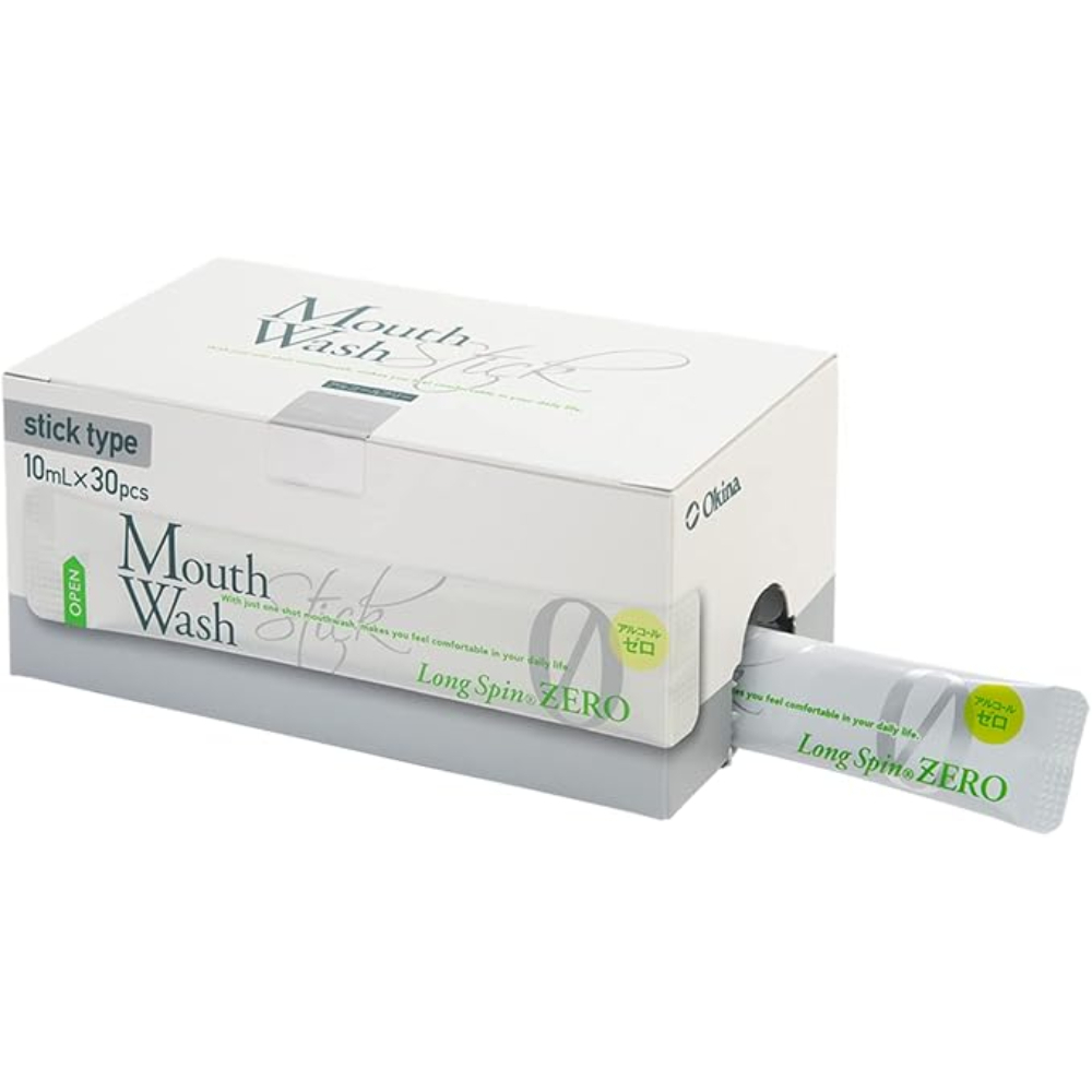 오키나 OKINA 휴대용 가글 마우스워시 롱스핀X 시트러스 민트 10ML 30개입 - 상세 이미지 2