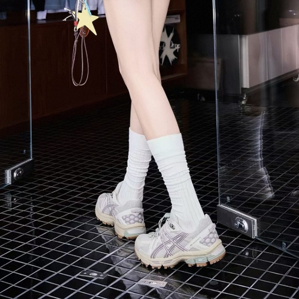 아식스러닝화 젤 카하나 8 FL 1203B031-030 크림 라일락 트레일 운동화 아웃도어 이미지 6