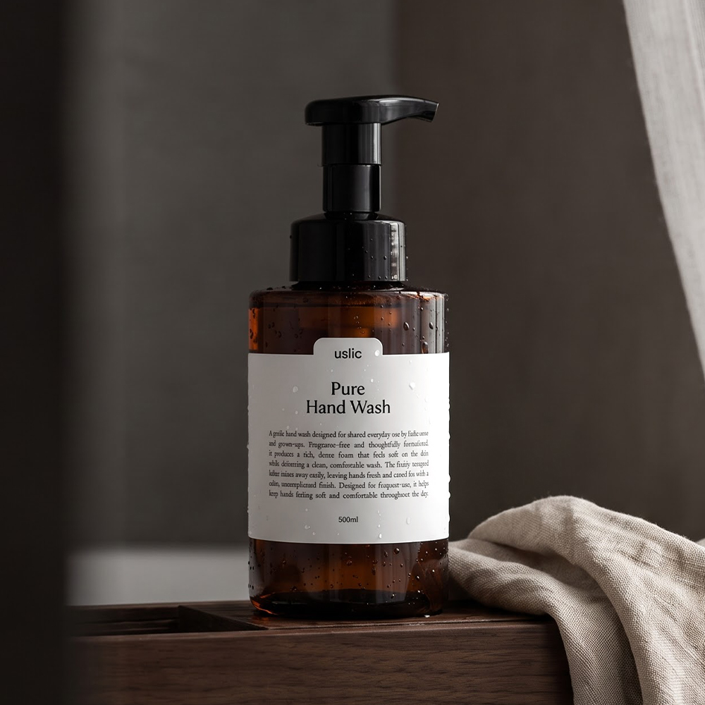 어슬릭 전성분 EWG 그린등급 거품형 무향 핸드워시 500ml 이미지 8