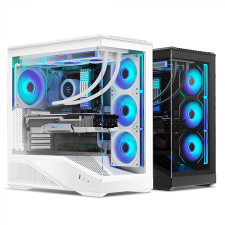 마이크로닉스 COOLMAX V6 (화이트) PC케이스