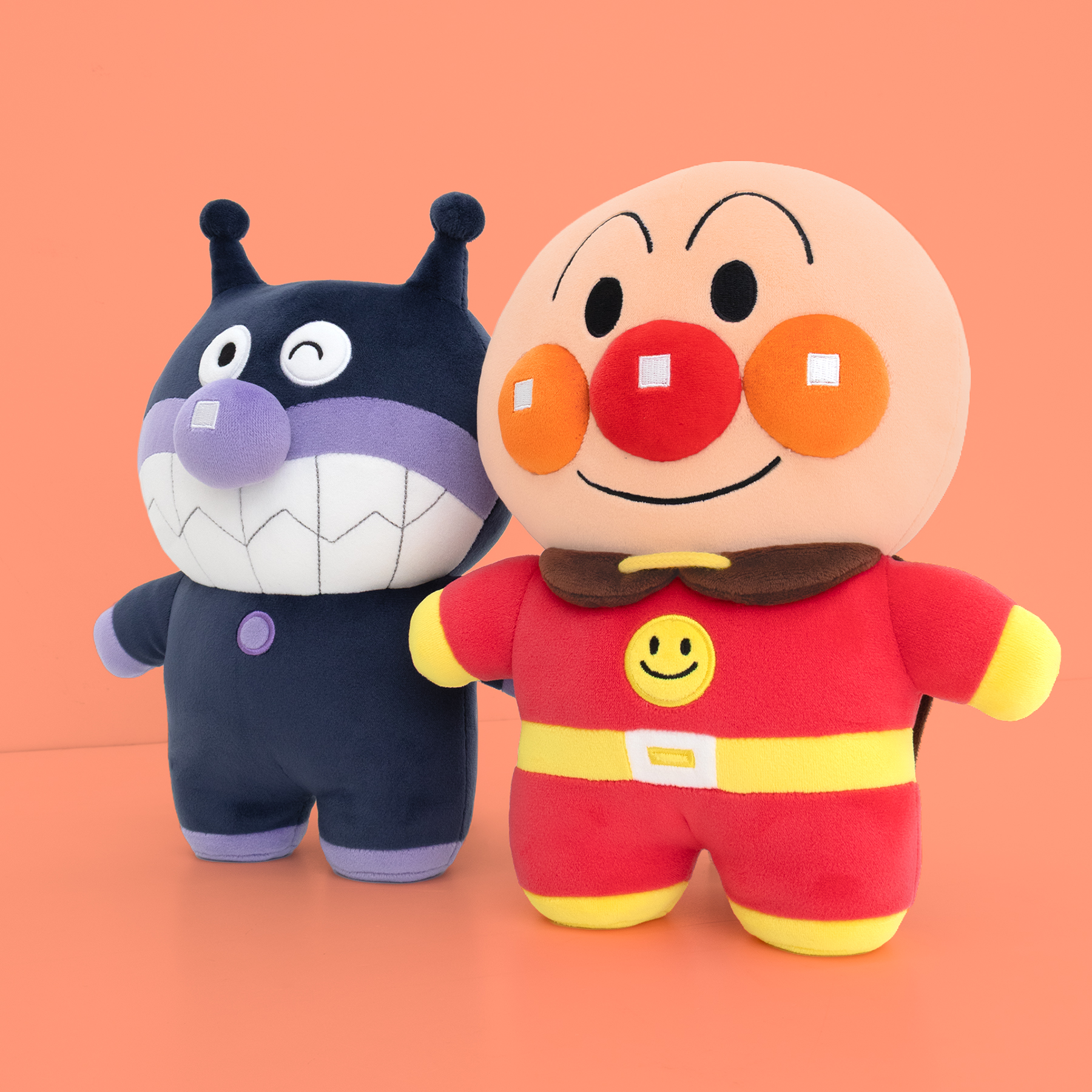 호빵맨 스탠딩쿠션 5종 세트 (베이직+세균맨+짤랑이+딸랑이+잼아저씨) 이미지 6