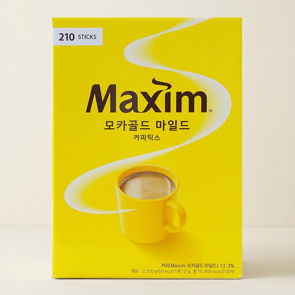 메가마트 동서 맥심 모카 골드 커피믹스 12gx210T - 메인 이미지