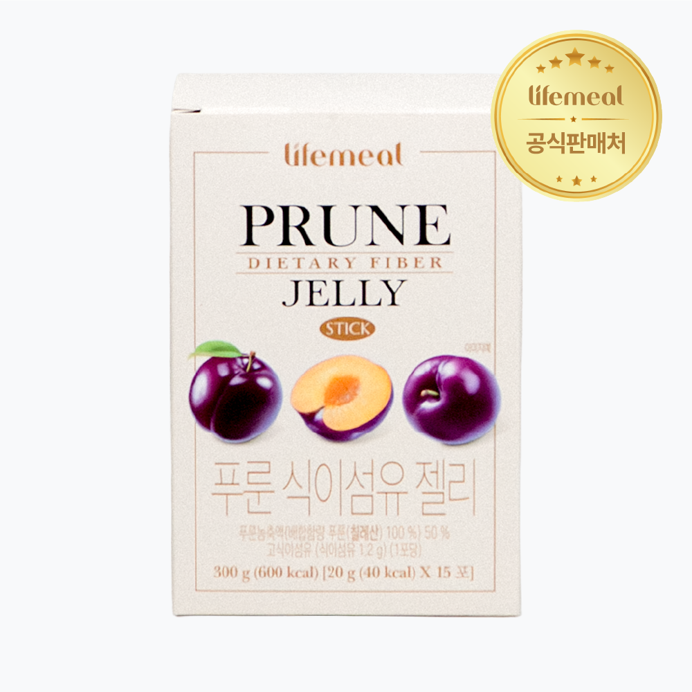 라이프밀 프룻 젤리 스틱 이너뷰티 [15포] 푸룬 식이섬유, 300g, 16개 - 상세 이미지 4