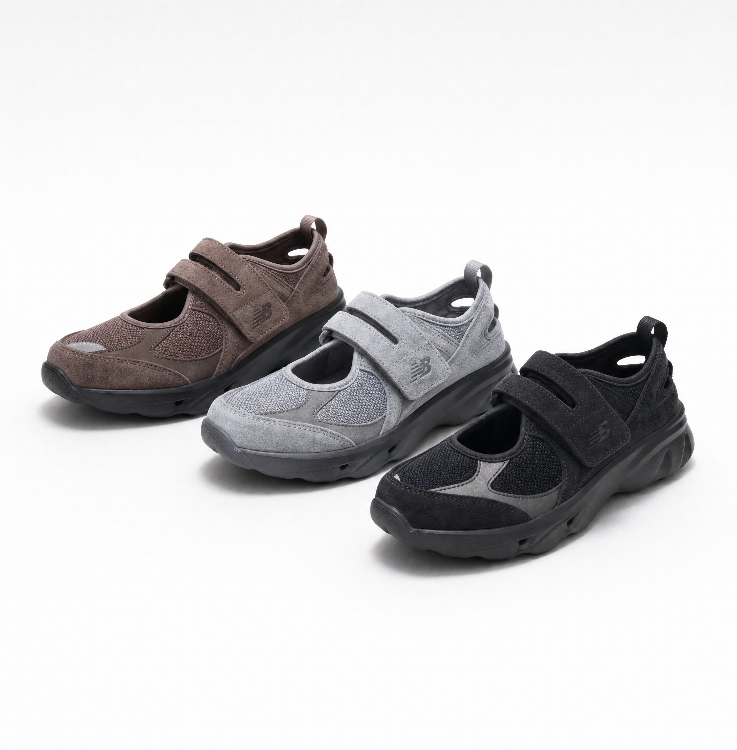 국내매장판 뉴발란스 브리즈 스웨이드 26FW 메리제인 스트랩 샌들 SD2203